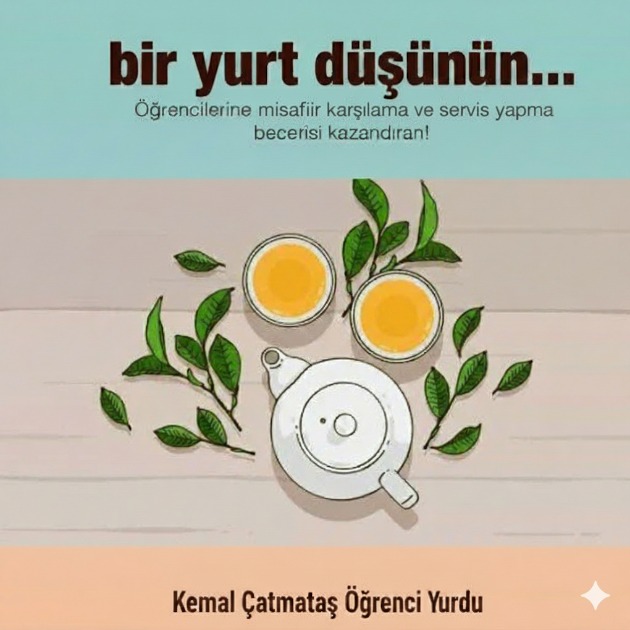 Bir yurt hayal edin;